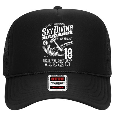 Skydiving Parachuting Skydive Tee Skydiver Trucker Hat