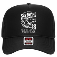 Skydiving Parachuting Skydive Tee Skydiver Trucker Hat