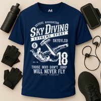 Skydiving Parachuting Skydive Tee Skydiver Performance Shirt