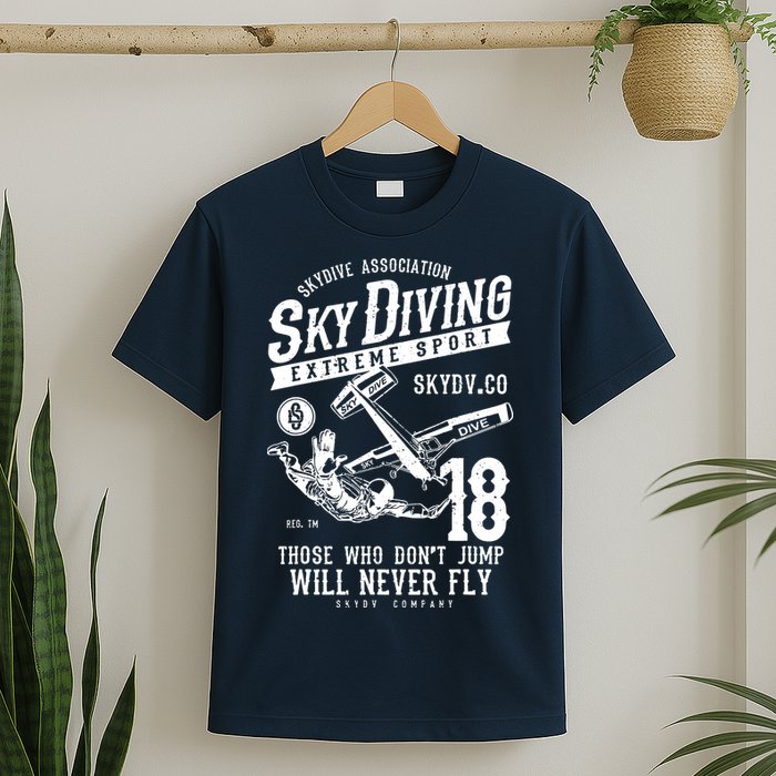Skydiving Parachuting Skydive Tee Skydiver T-Shirt
