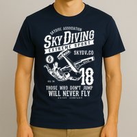 Skydiving Parachuting Skydive Tee Skydiver T-Shirt