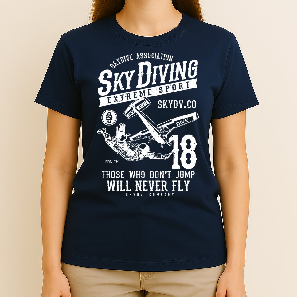 Skydiving Parachuting Skydive Tee Skydiver T-Shirt