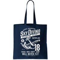 Skydiving Parachuting Skydive Tee Skydiver Bag