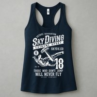 Skydiving Parachuting Skydive Tee Skydiver Womens Tank Top