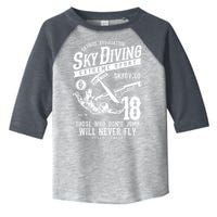 Skydiving Parachuting Skydive Tee Skydiver Toddler Fine Jersey T-Shirt