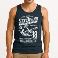 Skydiving Parachuting Skydive Tee Skydiver Tank Top