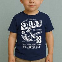 Skydiving Parachuting Skydive Tee Skydiver Toddler T-Shirt