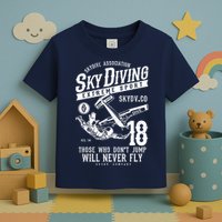 Skydiving Parachuting Skydive Tee Skydiver Toddler T-Shirt