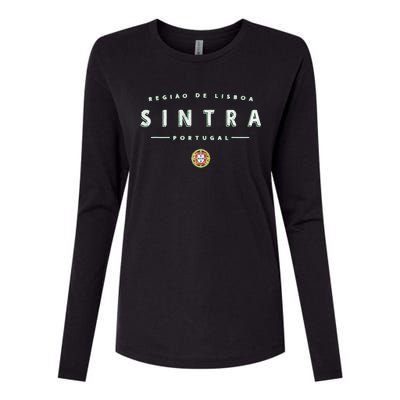 Sintra Portugal Sintra Lisbon Womens Cotton Relaxed Long Sleeve T-Shirt