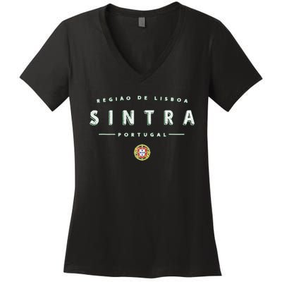 Sintra Portugal Sintra Lisbon Women's V-Neck T-Shirt