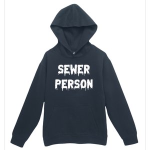 Sewer Person Urban Pullover Hoodie