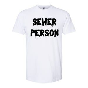 Sewer Person Softstyle CVC T-Shirt