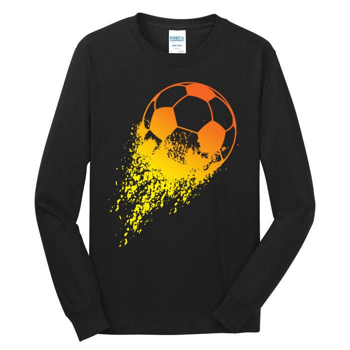 Soccer Player Sports Vintage Soccer Gift Tall Long Sleeve T-Shirt