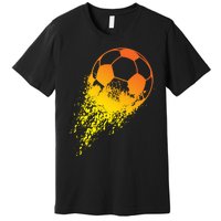 Soccer Player Sports Vintage Soccer Gift Premium T-Shirt