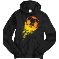 Soccer Player Sports Vintage Soccer Gift Tie Dye Hoodie