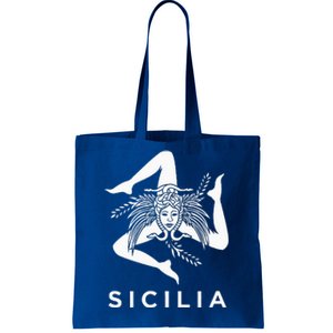 Sicilian Pride Sicilia Sicilian Flag Trinacria Tote Bag