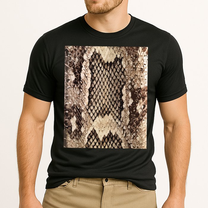 Snakeskin Print Snake Reptile Animal Rattlesnake Performance Shirt