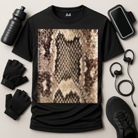 Snakeskin Print Snake Reptile Animal Rattlesnake Performance Shirt