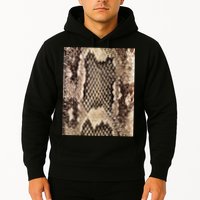 Snakeskin Print Snake Reptile Animal Rattlesnake Hoodie