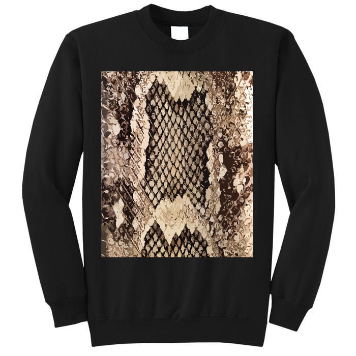 Snakeskin Print Snake Reptile Animal Rattlesnake Sweatshirt