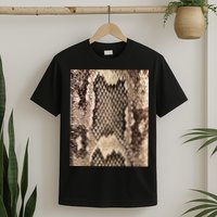Snakeskin Print Snake Reptile Animal Rattlesnake T-Shirt