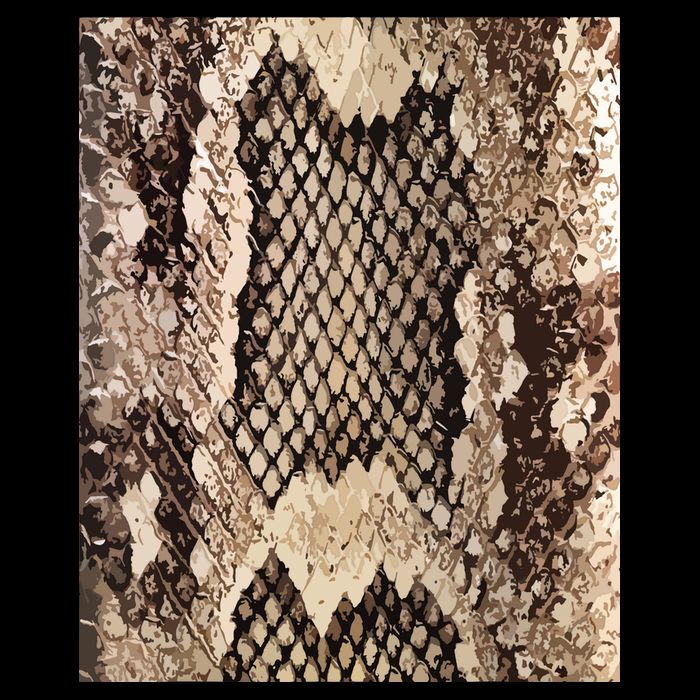 Snakeskin Print Snake Reptile Animal Rattlesnake T-Shirt