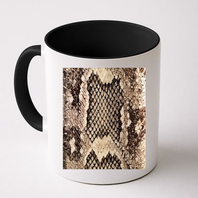 Snakeskin Print Snake Reptile Animal Rattlesnake Mug