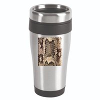 Snakeskin Print Snake Reptile Animal Rattlesnake 16oz Travel Tumbler