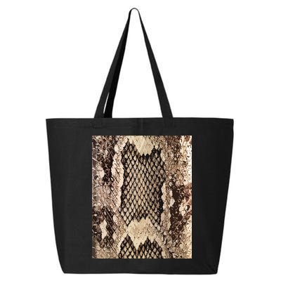 Snakeskin Print Snake Reptile Animal Rattlesnake 25L Jumbo Tote