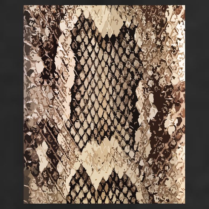 Snakeskin Print Snake Reptile Animal Rattlesnake 25L Jumbo Tote