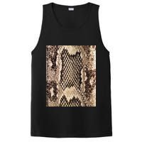 Snakeskin Print Snake Reptile Animal Rattlesnake PosiCharge Competitor Tank
