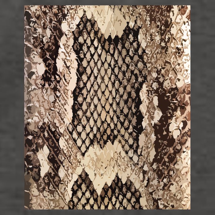 Snakeskin Print Snake Reptile Animal Rattlesnake Vector Backpack