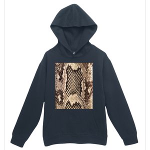 Snakeskin Print Snake Reptile Animal Rattlesnake Urban Pullover Hoodie