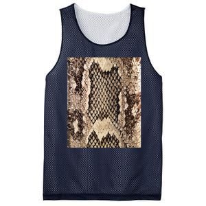 Snakeskin Print Snake Reptile Animal Rattlesnake Mesh Reversible Basketball Jersey Tank