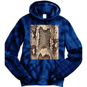 Snakeskin Print Snake Reptile Animal Rattlesnake Tie Dye Hoodie