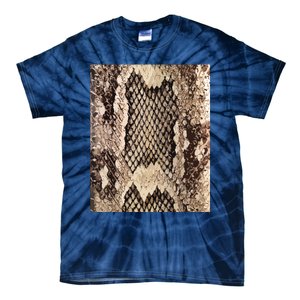 Snakeskin Print Snake Reptile Animal Rattlesnake Tie-Dye T-Shirt