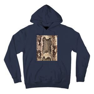 Snakeskin Print Snake Reptile Animal Rattlesnake Tall Hoodie