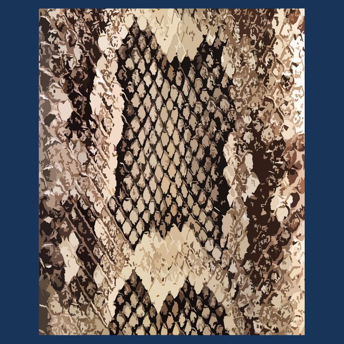 Snakeskin Print Snake Reptile Animal Rattlesnake Infant Baby Jersey Bodysuit
