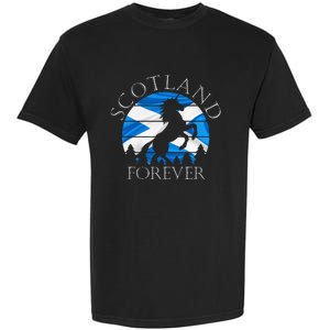 Scottish Pride Scotland Unicorn Scotland Flag Saltire Garment-Dyed Heavyweight T-Shirt