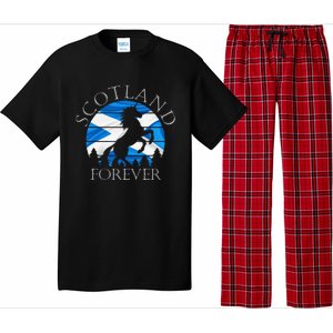 Scottish Pride Scotland Unicorn Scotland Flag Saltire Pajama Set