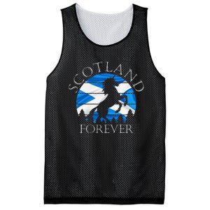 Scottish Pride Scotland Unicorn Scotland Flag Saltire Mesh Reversible Basketball Jersey Tank