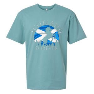 Scottish Pride Scotland Unicorn Scotland Flag Saltire Sueded Cloud Jersey T-Shirt