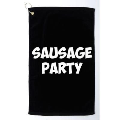 SAUSAGE PARTY Platinum Collection Golf Towel