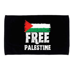 Support Palestine Show Solidarity with a Free Flag Microfiber Hand Towel