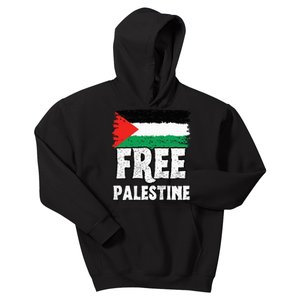 Support Palestine Show Solidarity with a Free Flag Kids Hoodie