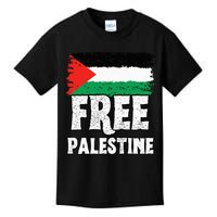 Support Palestine Show Solidarity with a Free Flag Kids T-Shirt