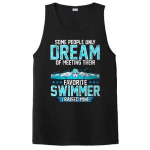 Swimming Parent Swimmer Mom Dad My Favorite Swim Meet Gift PosiCharge Competitor Tank