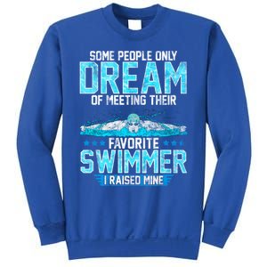 Swimming Parent Swimmer Mom Dad My Favorite Swim Meet Gift Sweatshirt