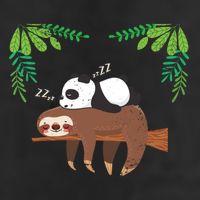 Sleeping Panda Sloth Gift Adult Drive Performance Visor