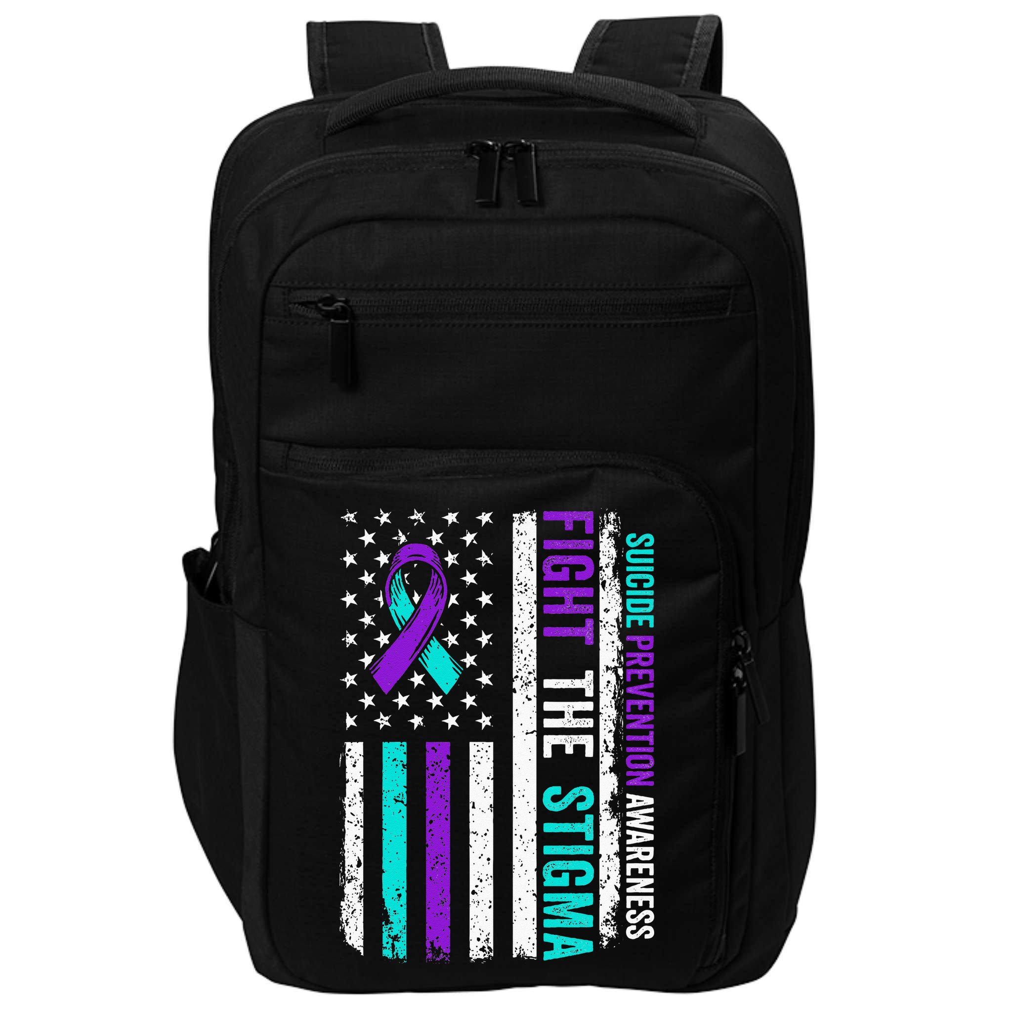 Suicide Prevention Support Fight Stigma Suicide Awareness Impact Tech Backpack
